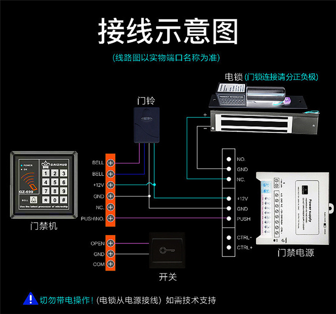 嘉鑫門禁系統(tǒng)一體機密碼鎖刷讀卡控制器998